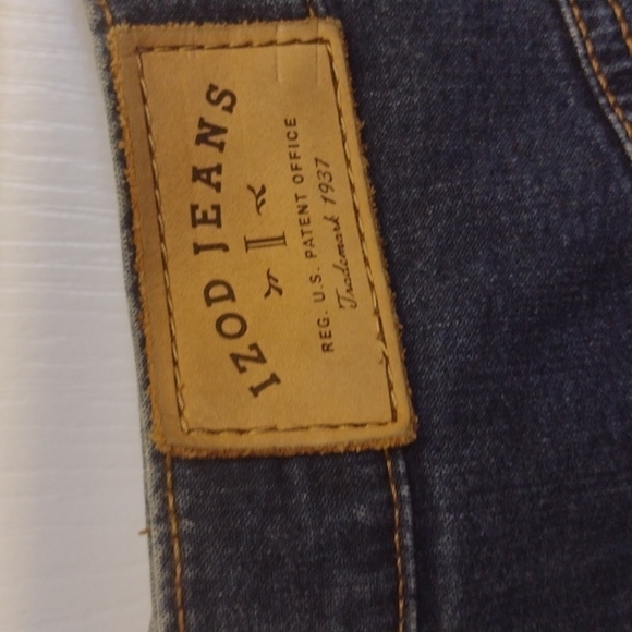 𝅺IZOD Knee-Length Denim Skirt, Size 6 - Picture 3 of 4